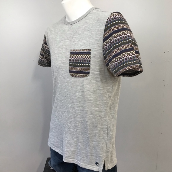 Gray Kolby Pocket T Shirt Large - Picture 2 of 7